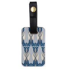 Flower Floral Leaf Beauty Art Luggage Tags (one Side) 