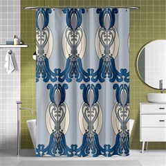 Flower Floral Leaf Beauty Art Shower Curtain 48  X 72  (small) 