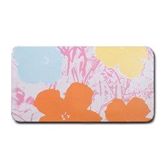 Flower Sunflower Floral Pink Orange Beauty Blue Yellow Medium Bar Mats