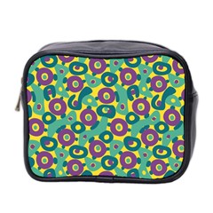 Discrete State Turing Pattern Polka Dots Green Purple Yellow Rainbow Sexy Beauty Mini Toiletries Bag 2-side by Mariart