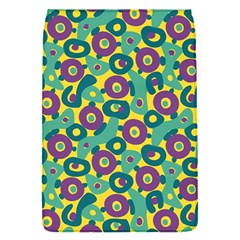 Discrete State Turing Pattern Polka Dots Green Purple Yellow Rainbow Sexy Beauty Flap Covers (s)  by Mariart