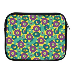 Discrete State Turing Pattern Polka Dots Green Purple Yellow Rainbow Sexy Beauty Apple Ipad 2/3/4 Zipper Cases by Mariart