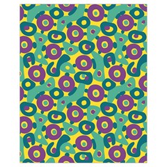 Discrete State Turing Pattern Polka Dots Green Purple Yellow Rainbow Sexy Beauty Drawstring Bag (small) by Mariart