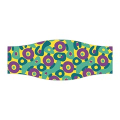 Discrete State Turing Pattern Polka Dots Green Purple Yellow Rainbow Sexy Beauty Stretchable Headband by Mariart