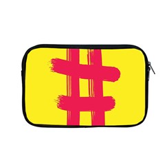 Fun Ain t Gone Fence Sign Red Yellow Flag Apple Macbook Pro 13  Zipper Case