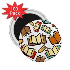 Friends Library Lobby Book Sale 2 25  Magnets (100 Pack) 