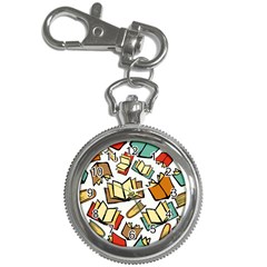 Friends Library Lobby Book Sale Key Chain Watches by Mariart