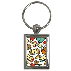 Friends Library Lobby Book Sale Key Chains (rectangle) 