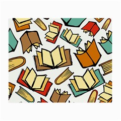 Friends Library Lobby Book Sale Small Glasses Cloth by Mariart