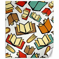 Friends Library Lobby Book Sale Canvas 8  X 10  by Mariart