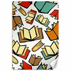 Friends Library Lobby Book Sale Canvas 20  X 30  