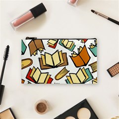 Friends Library Lobby Book Sale Cosmetic Bag (small)  by Mariart