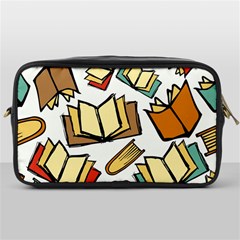 Friends Library Lobby Book Sale Toiletries Bags by Mariart