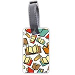 Friends Library Lobby Book Sale Luggage Tags (One Side)  Front