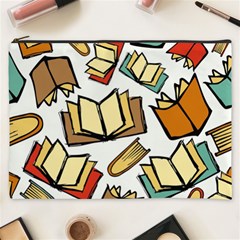 Friends Library Lobby Book Sale Cosmetic Bag (xxxl)  by Mariart