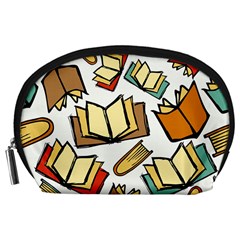 Friends Library Lobby Book Sale Accessory Pouches (large)  by Mariart