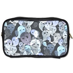 Ghosts Blue Sinister Helloween Face Mask Toiletries Bags