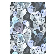 Ghosts Blue Sinister Helloween Face Mask Flap Covers (s)  by Mariart