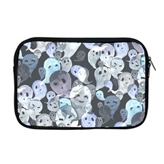 Ghosts Blue Sinister Helloween Face Mask Apple Macbook Pro 17  Zipper Case