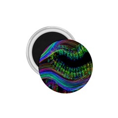 Aurora Wave Colorful Space Line Light Neon Visual Cortex Plate 1 75  Magnets