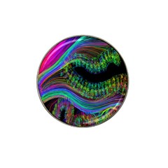 Aurora Wave Colorful Space Line Light Neon Visual Cortex Plate Hat Clip Ball Marker (4 Pack)