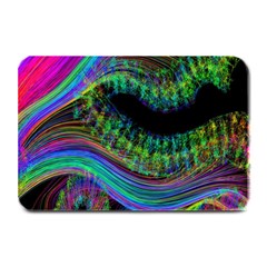 Aurora Wave Colorful Space Line Light Neon Visual Cortex Plate Plate Mats