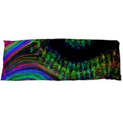 Aurora Wave Colorful Space Line Light Neon Visual Cortex Plate Body Pillow Case (dakimakura) by Mariart