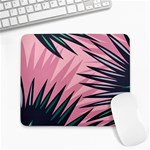 Graciela Detail Petticoat Palm Pink Green Large Mousepads Front