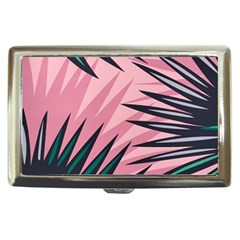 Graciela Detail Petticoat Palm Pink Green Cigarette Money Cases