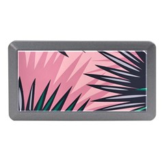 Graciela Detail Petticoat Palm Pink Green Memory Card Reader (Mini)