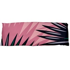 Graciela Detail Petticoat Palm Pink Green Body Pillow Case (dakimakura)