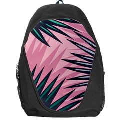 Graciela Detail Petticoat Palm Pink Green Backpack Bag