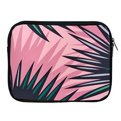 Graciela Detail Petticoat Palm Pink Green Apple iPad 2/3/4 Zipper Cases