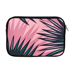 Graciela Detail Petticoat Palm Pink Green Apple MacBook Pro 17  Zipper Case