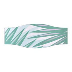 Graciela Detail Petticoat Palm Pink Green Gray Stretchable Headband by Mariart