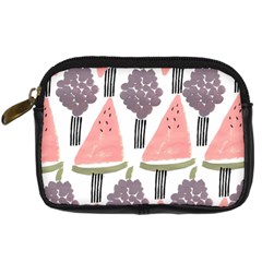 Grapes Watermelon Fruit Patterns Bouffants Broken Hearts Digital Camera Cases