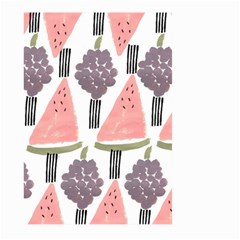 Grapes Watermelon Fruit Patterns Bouffants Broken Hearts Large Garden Flag (two Sides)