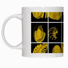 Grasshopper Rhino Spirograph Beautiful Fabulous White Mugs by Mariart