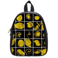 Grasshopper Rhino Spirograph Beautiful Fabulous School Bag (small) by Mariart