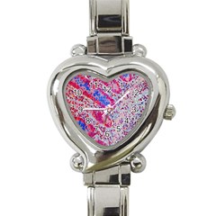 Histology Inc Histo Logistics Incorporated Alcian Blue Heart Italian Charm Watch by Mariart