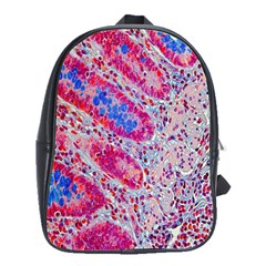 Histology Inc Histo Logistics Incorporated Alcian Blue School Bag (large) by Mariart