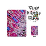 Histology Inc Histo Logistics Incorporated Alcian Blue Playing Cards 54 (Mini)  Front - Spade2