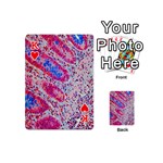 Histology Inc Histo Logistics Incorporated Alcian Blue Playing Cards 54 (Mini)  Front - HeartK