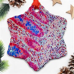 Histology Inc Histo Logistics Incorporated Alcian Blue Ornament (snowflake)