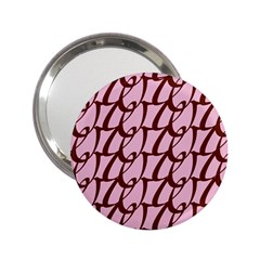 Letter Font Zapfino Appear 2 25  Handbag Mirrors by Mariart