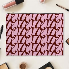 Letter Font Zapfino Appear Cosmetic Bag (xl)