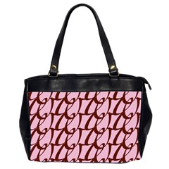 Letter Font Zapfino Appear Office Handbags (2 Sides) 