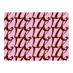 Letter Font Zapfino Appear Double Sided Flano Blanket (mini) 