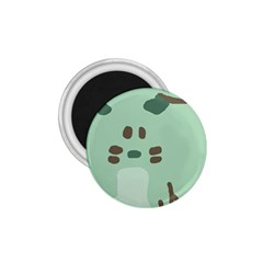 Lineless Background For Minty Wildlife Monster 1 75  Magnets by Mariart