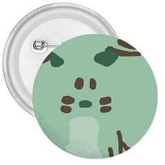 Lineless Background For Minty Wildlife Monster 3  Buttons by Mariart